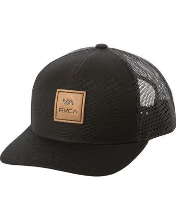 CASQUETTE RVCA VA ALL THE WAY CURVED TRUCKER HAT - NOIR