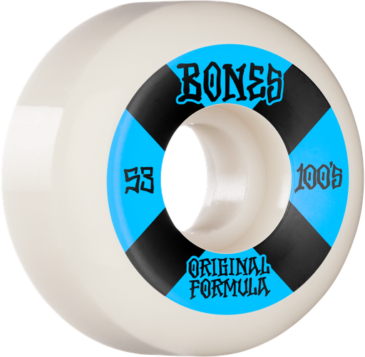 BONES WHEELS - V5 SIDECUTS 100'S 53mm WHITE