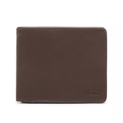 VANS DROP V BIDFOLD WALLET - BROWN