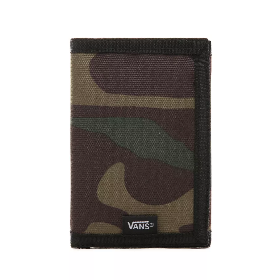 PORTEFEUILLE VANS VELCRO SLIPPED BLACK/CAMO