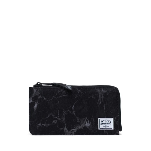 HERSCHEL JACK LARGE WALLET - NOIR MARBLE