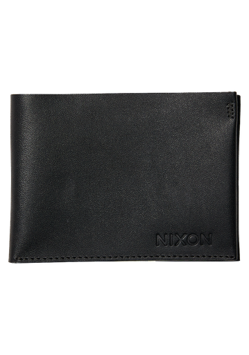 NIXON CACHE BIFOLD WALLET - BLACK