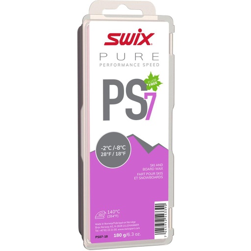 Cire Swix PS7 Violet -2°C/-8°C 180g