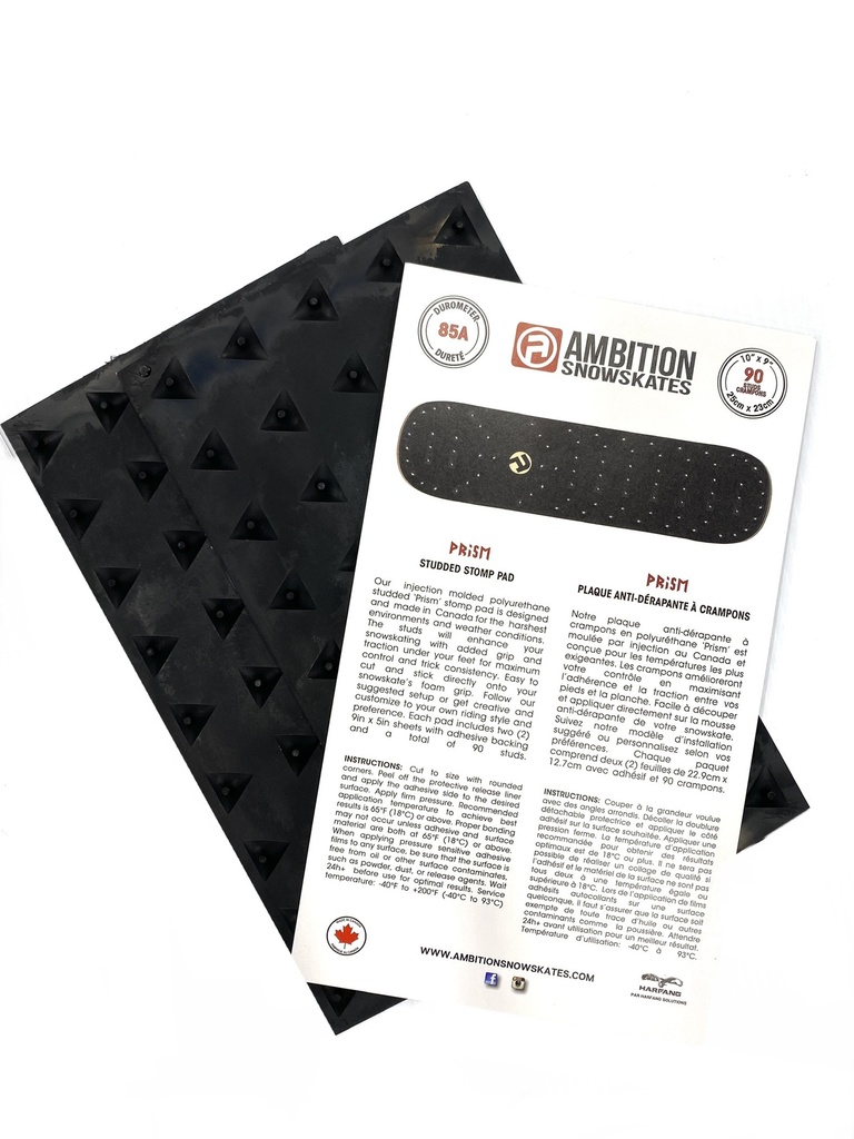 AMBITION PRISM STUDDED STOMP PAD