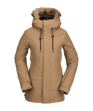 WINTER JACKET VOLCOM SHADOW INSULATED - COFFEE
