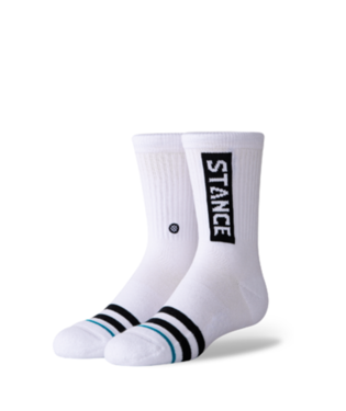 STANCE SOCKS MID CUSHION KIDS OG CREW - WHITE