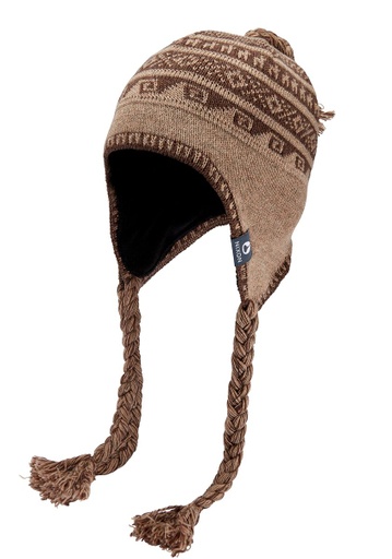 TUQUE NIXON BENNETT EARFLAT BEANIE - TAUPE