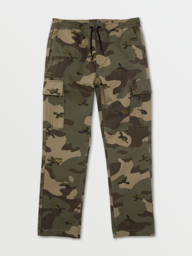 VOLCOM BOYS MARCH CARGO PANT - CAMO
