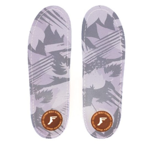 SEMELLES FOOTPRINT LOW PROFILE GAMECHANGERS CUSTOM ORTHOTICS - LIGHT GREY