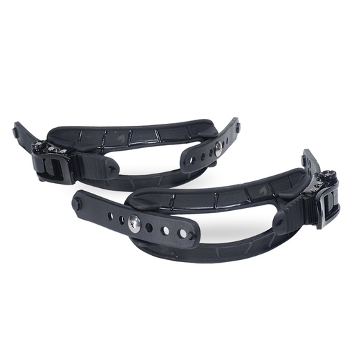 PIÈCES SPARK R&D PILLOW LINE TOE STRAPS - NOIR
