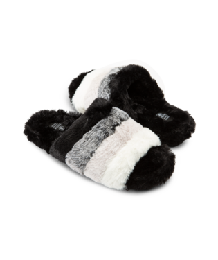 VOLCOM LIL PUFF PUFF SLIPPERS - BLACK