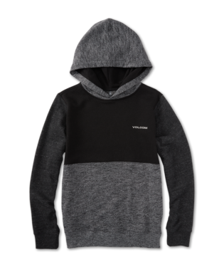 COTON OUATÉ VOLCOM JUNIOR DIVISION PULL OVER - NOIR