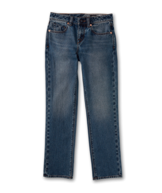 VOLCOM VORTA BOYS DENIM JEANS - MIDDLE BROKEN BLUE