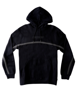DC HOODIE CLASH PULL OVER - BLACK