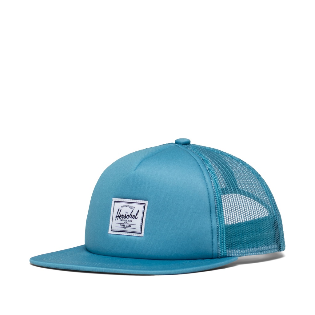 HERSCHEL WHALER MESH KIDS CLASSIC HAT - NEON BLUE