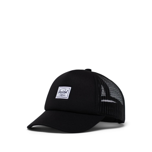 CASQUETTE HERSCHEL TODDLER WHALER MESH CLASSIC 2-4 ANS - NOIR