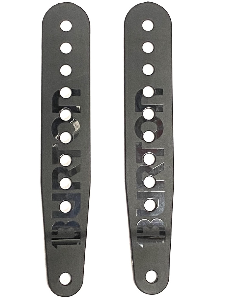 BURTON ANKLE SUPER SLIDER (SET OF 2) - BLACK
