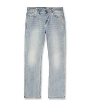 VOLCOM SOLVER DENIM JEANS - WORKER INDIGO VINTAGE (WIV)