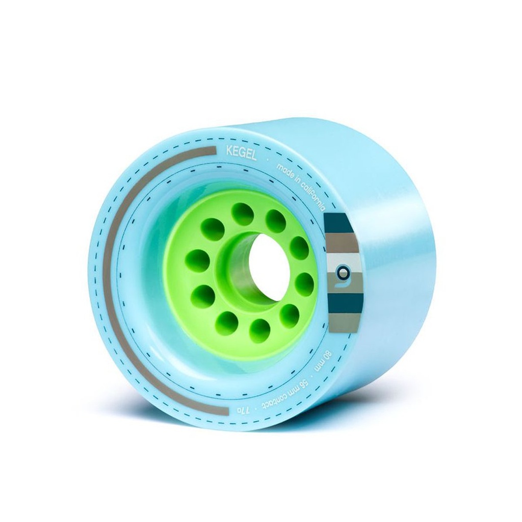 ROUE ORANGATANG KEGEL BLEU 77A 80mm