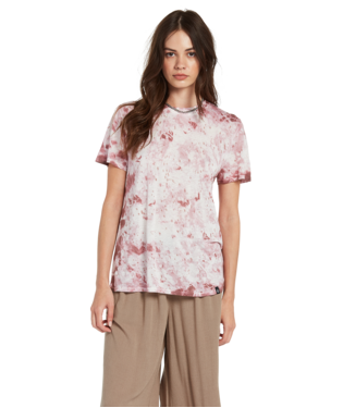 VOLCOM WOMEN'S TERN N BERN SHORT SLEEVE TEE - PURPLE HAZE