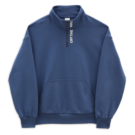 VANS OFF THE WALL POLO SWEATSHIRT - TRUE NAVY