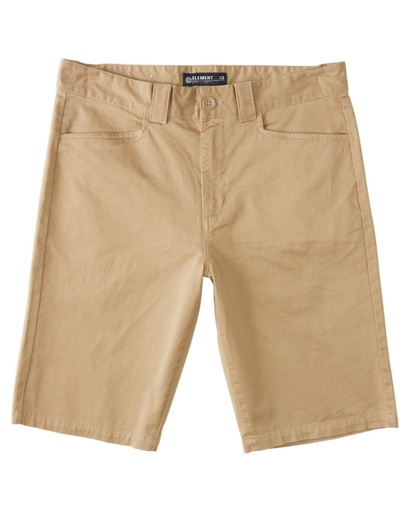 ELEMENT SAWYER ACTIVE CHINO SHORT - CANYON KHAKI