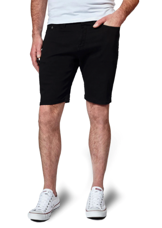 SHORT DUER NO SWEAT RELAXED - NOIR
