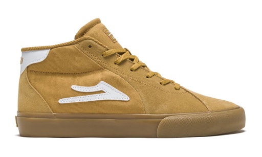 LAKAI FLACO II MID SKATE SHOES - TOBACCO SUEDE