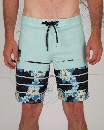 SALTY CREW DAWN PATROL BOARDSHORT - AQUA