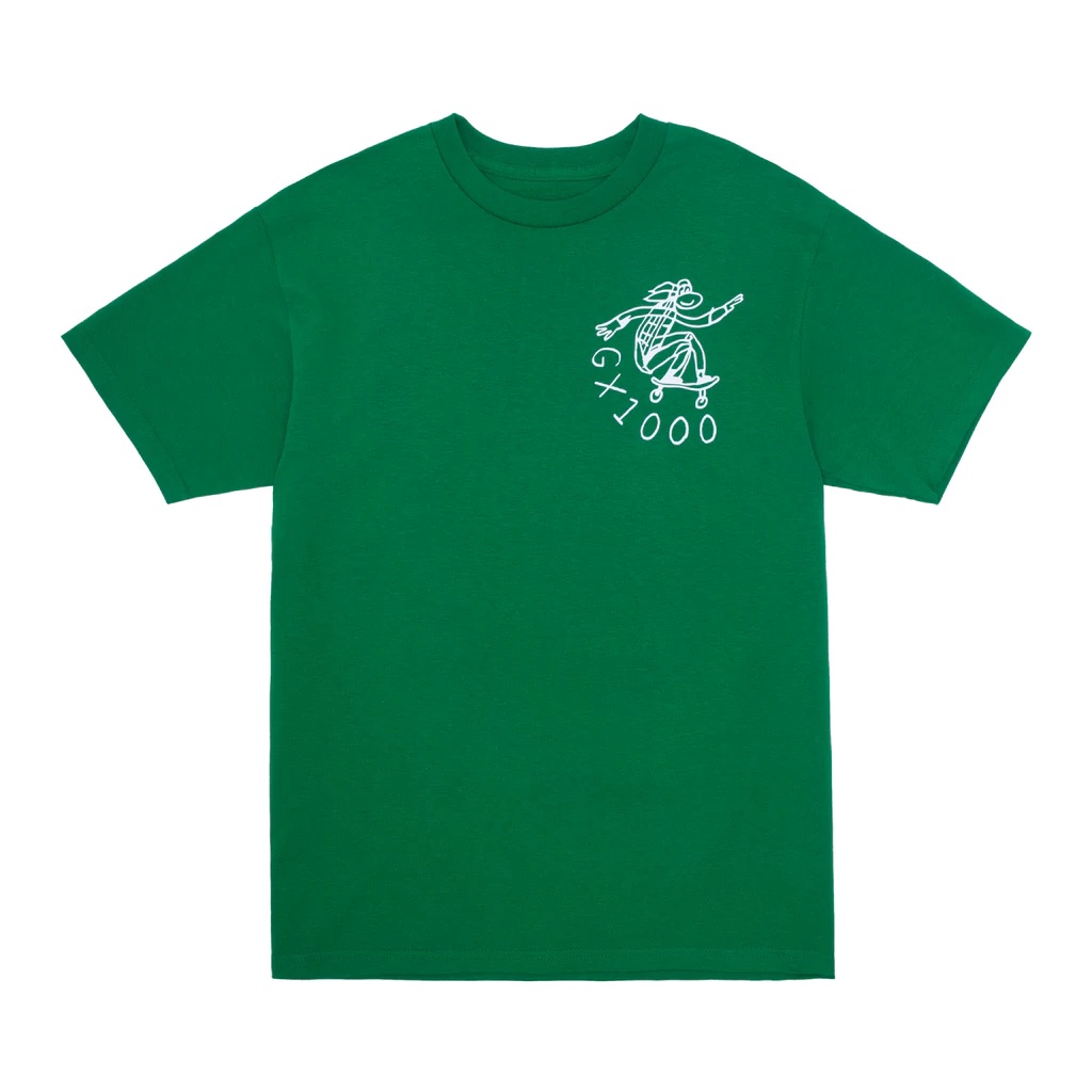 T-SHIRT GX1000 KOWABUNGA - KELLY GREEN