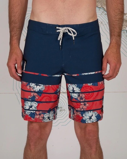 SALTY CREW DAWN PATROL BOARDSHORT - NEO CORAL