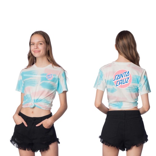 SANTA CRUZ T-SHIRT OTHER DOT FOR WOMEN - BRUSH STROKE MLT
