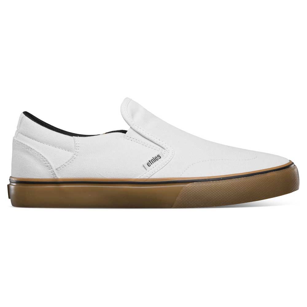 ETNIES MARANA SLIP SHOES - WHITE/GUM