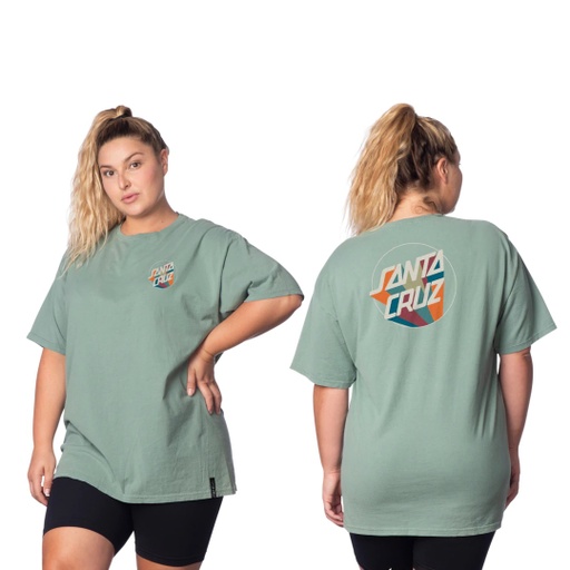 SANTA CRUZ T-SHIRT AG T-SHIRT DELTA DOT FOR WOMEN