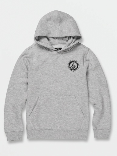COTON OUATÉ VOLCOM JUNIOR CATCH 91 PULL OVER - ATHLETIC HEATHER