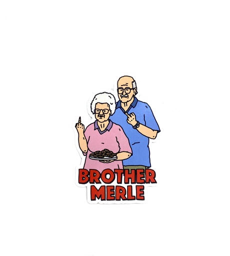 AUTOCOLLANTS BROTHER MERLE BETTY & NORM