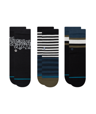 STANCE SOCKS KIDS - MIKOL CREW 3 PACK