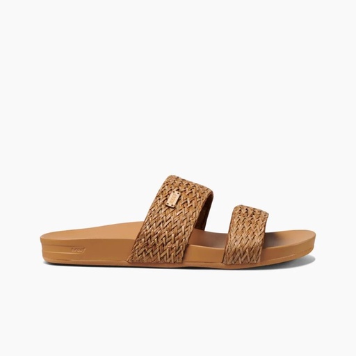 REEF WOMEN'S SANDALS CUSHION VISTA BRAID - NATURAL