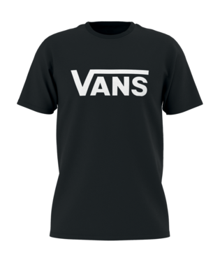 VANS CLASSIC LOGO SHORT SLEEVE TEE - BLACK