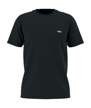 VANS LEFT CHEST LOGO SHORT SLEEVE TEE - BLACK/WHITE