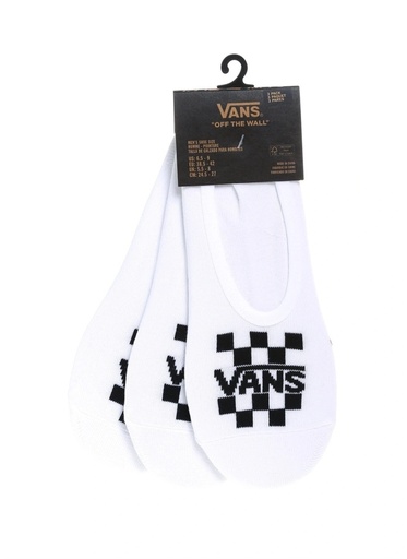 BAS VANS CLASSIC CANOODLE 3PK - BLANC
