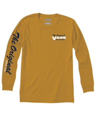 LONG SLEEVE T-SHIRT VANS JUNIOR MADE TO LAST - GOLDEN YELLOW