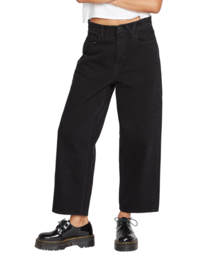 PANTALON VOLCOM WEELLOW DENIM POUR FEMME - NOIR