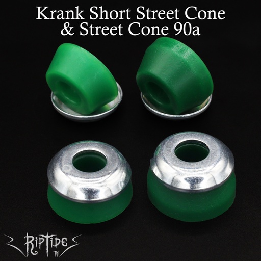 BUSHING RIPTIDE KRANK SHORT STREET CONE & STREET CONE 4 PACK 90A - VERT
