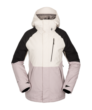 VOLCOM WOMEN'S ARIS INSULATED GORE-TEX JACKET - AMETHYST SMOKE