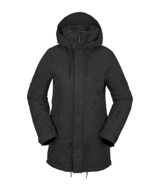 VOLCOM WOMEN'S PAXSON 2L TDS INF JACKET - BLACK