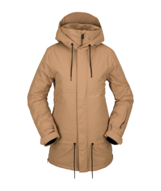 VOLCOM WOMEN'S PAXSON 2L TDS INF JACKET - CARAMEL