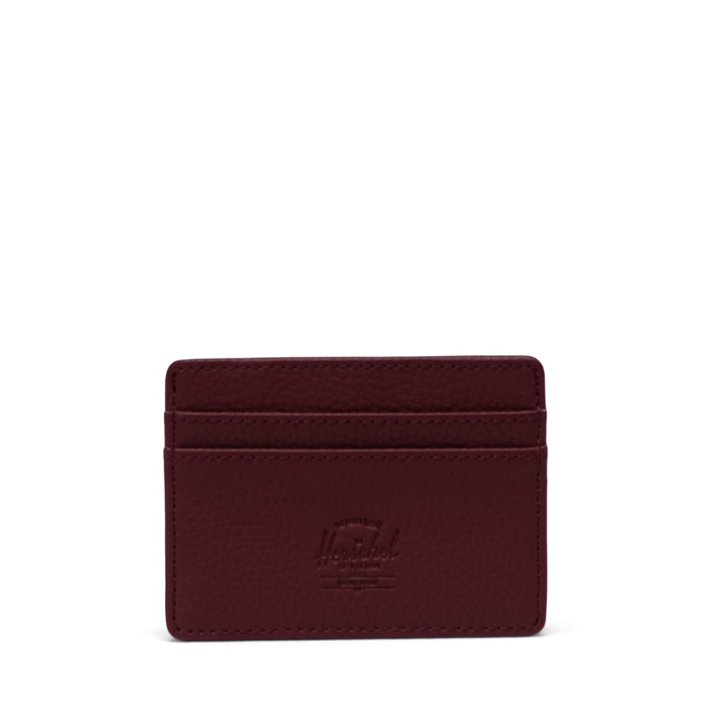 PORTEFEUILLE HERSCHEL CHARLIE VEGAN LEATHER - PORT ROYALE