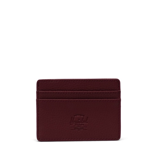 HERSCHEL WALLET CHARLIE VEGAN LEATHER - PORT ROYALE