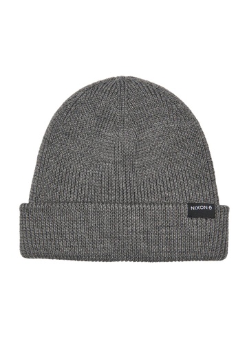 TUQUE NIXON KINGMAN WOOL BEANIE - HEATHER GRAY